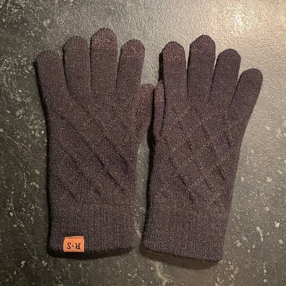 Touchscreen Thermal Knit Winter Gloves (NWOT)